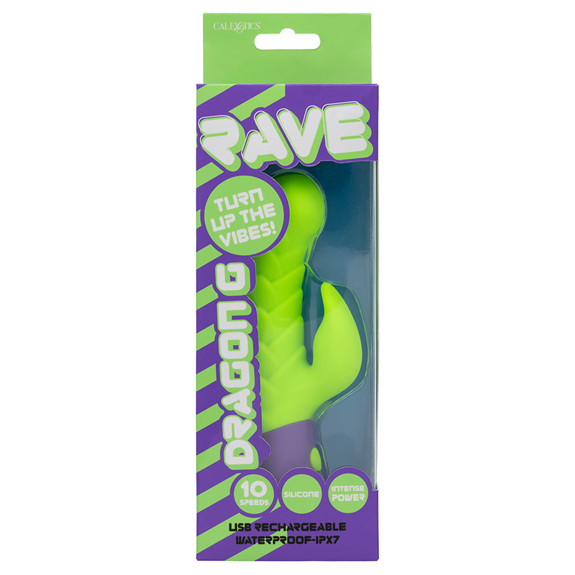 Rave Dragon G | Rechargeable Dual Vibrator with Ripple & Flicker Stimulation