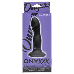 Onyxxx Rechargeable Probe – Contoured | Ergonomic Internal Vibrator