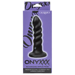 Onyxxx Rechargeable Probe – Rippled Texture | Deep Internal G-Spot Stimulator