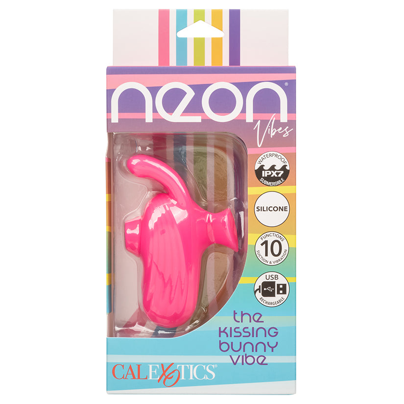 Neon Vibes The Kissing Bunny Vibe | Enhance Wellness & Pleasure – Shop Now