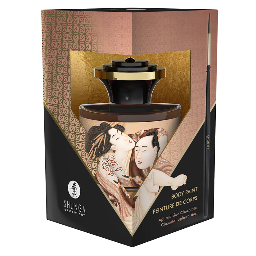 Shunga Body Paint Aphrodisiac Chocolate 1.7 oz