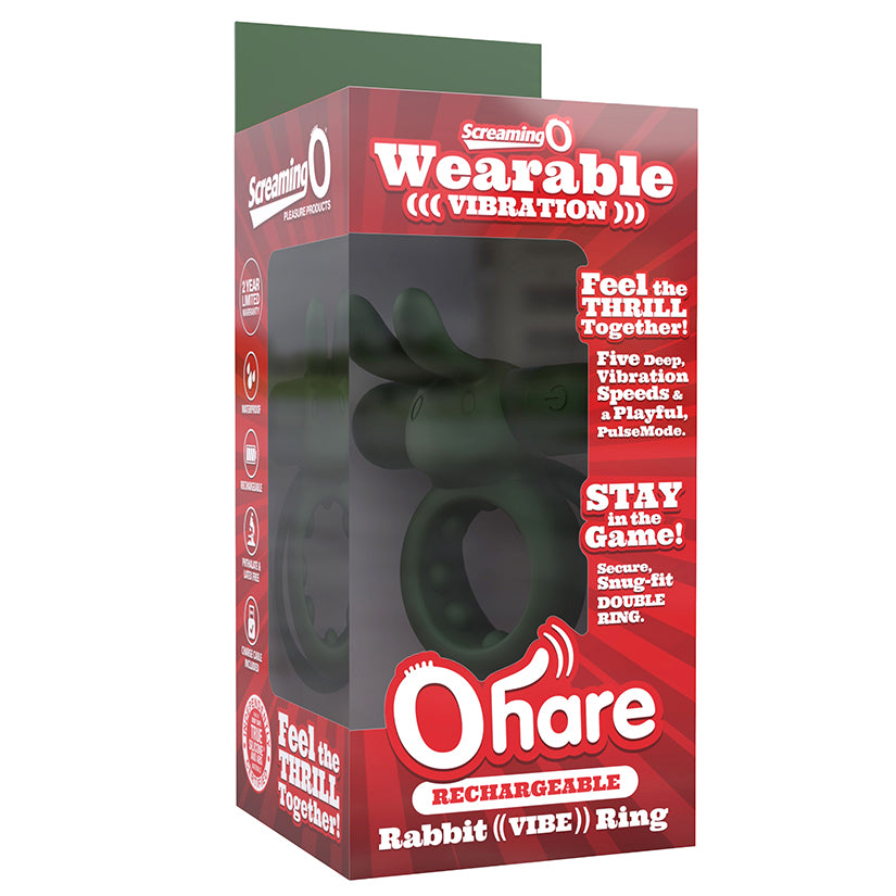 Screaming O Rechargeable Ohare Green SO4048-03