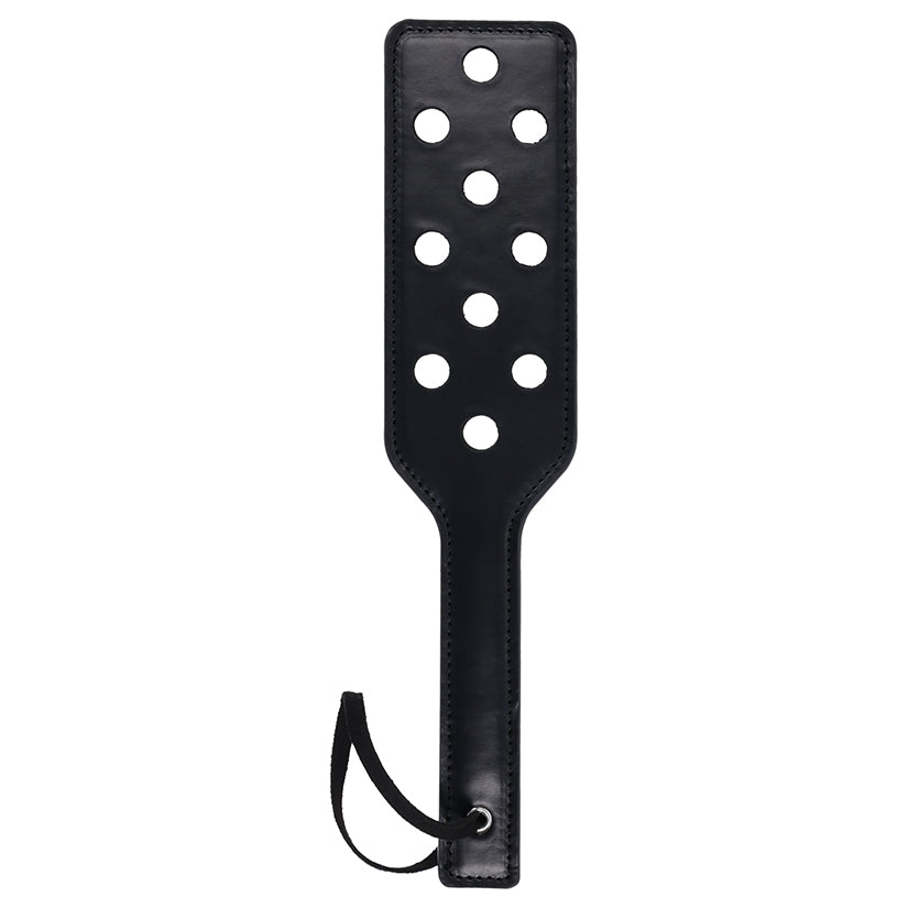 Shadow Paddle impact play spanking paddle with comfortable handle, body-safe bdsm toy