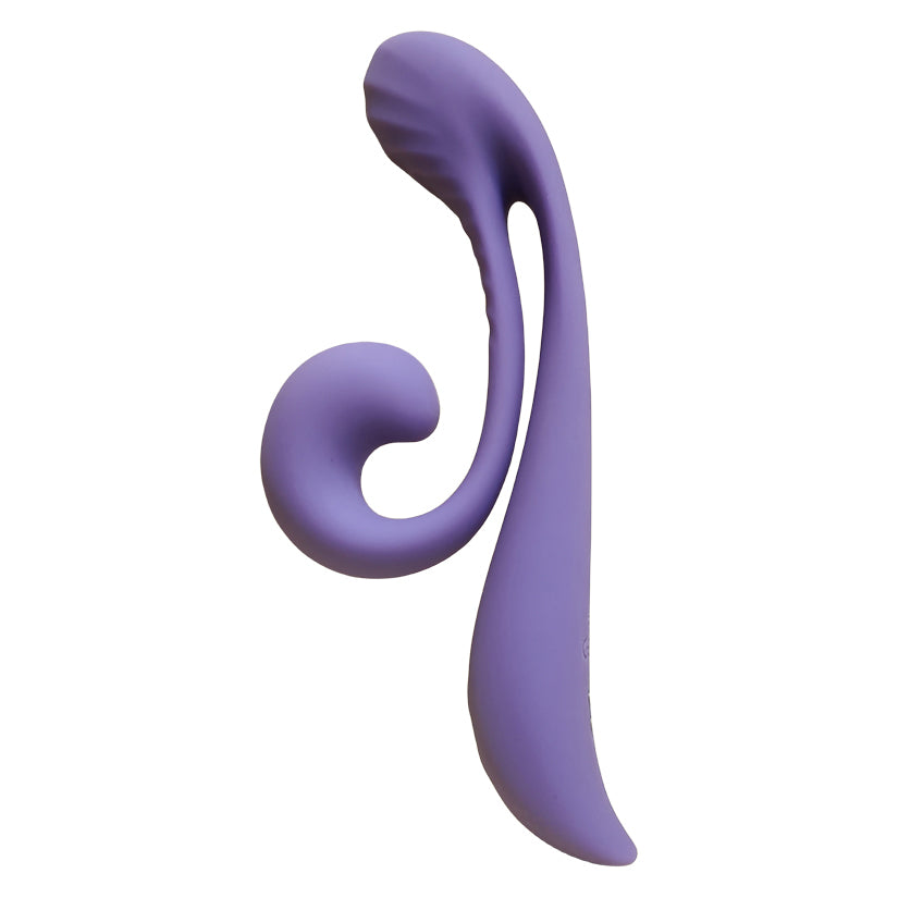 Tracy's Dog Junibell plum dual-motor rabbit vibrator