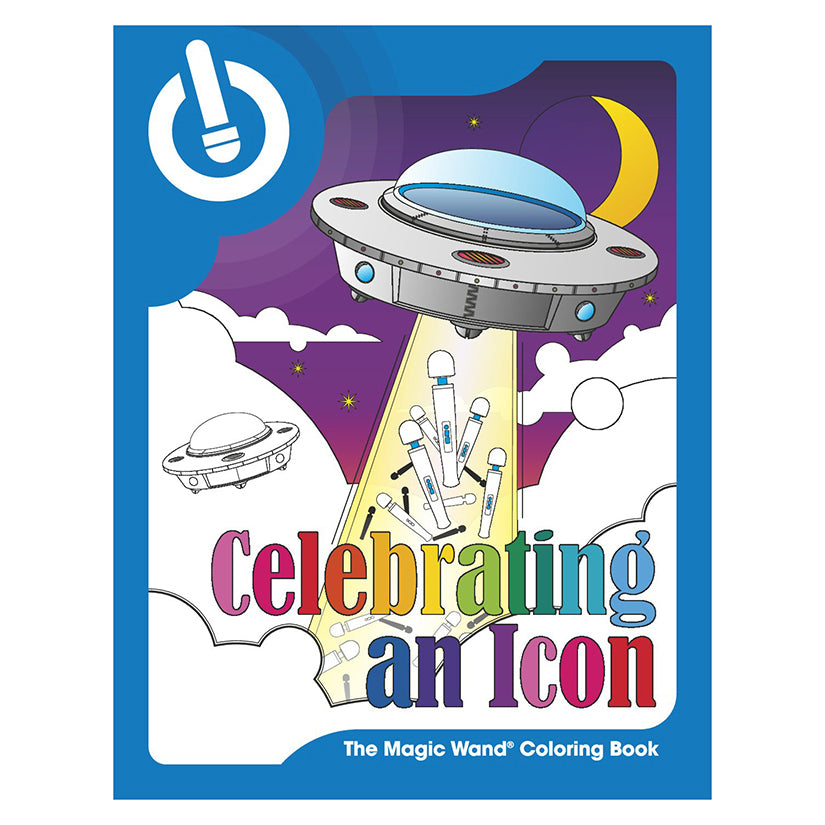 Vibratex Celebrating an Icon Magic Wand coloring book cover