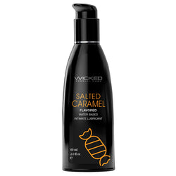 Wicked Aqua Flavored Lube-Salted Caramel 2oz