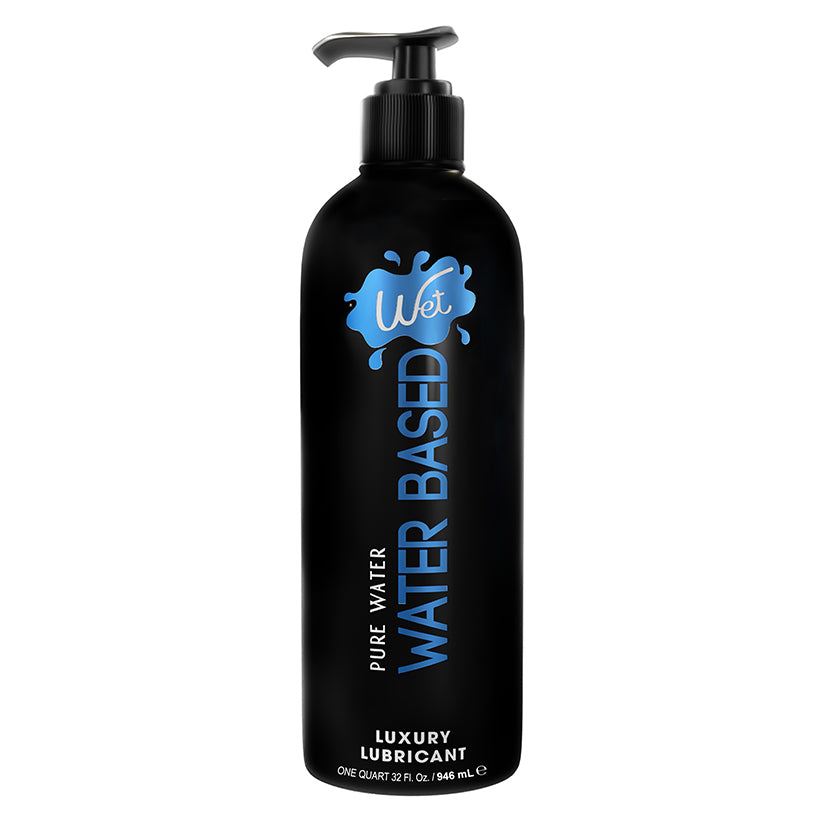 Wet water based lubricant 32oz bulk bottle