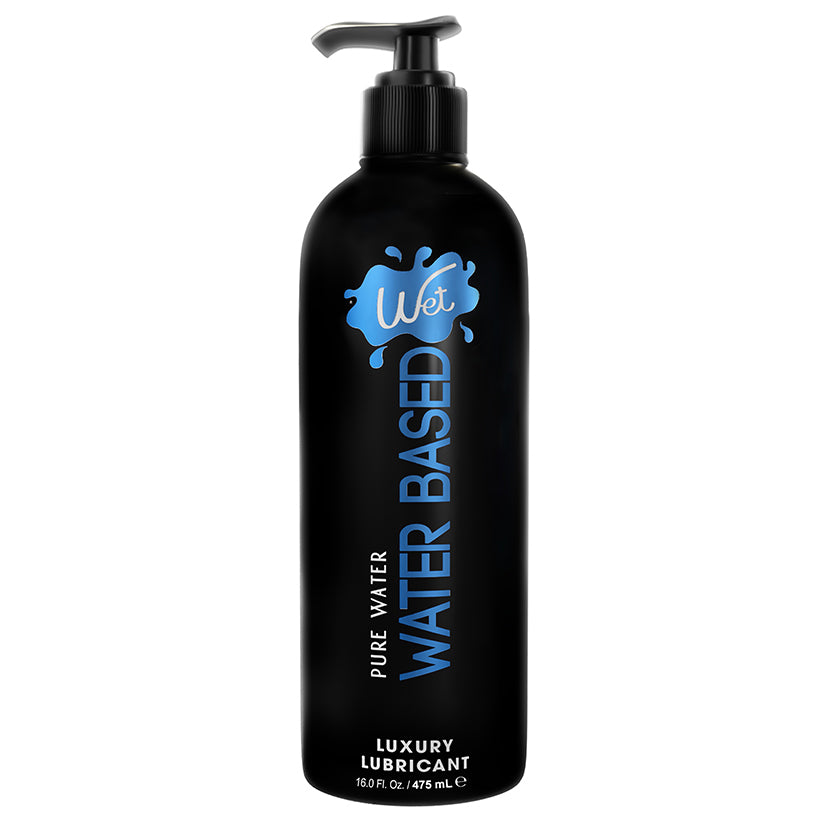 Wet Original water based gel lubricant 16oz bottle