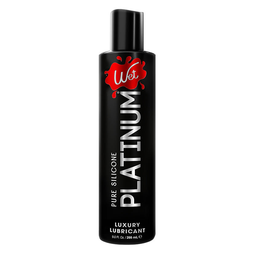 Wet Platinum silicone lubricant 9oz bottle
