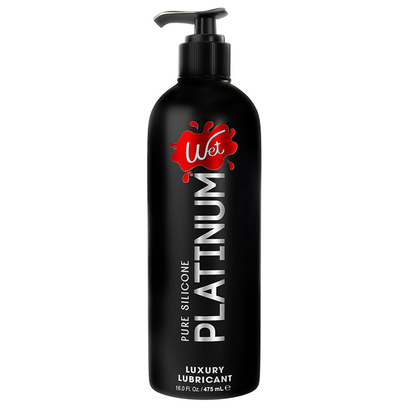 Wet Platinum silicone lubricant 16oz bottle