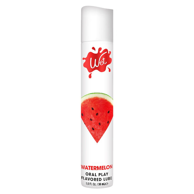 Wet Juicy Watermelon flavored lubricant 1oz bottle