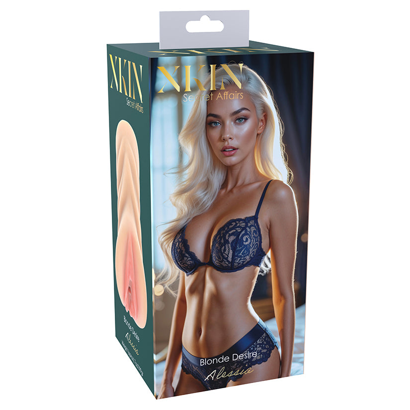 Xkin Secret Affairs Masturbator Alessia Flesh, realistic textured male pleasure sleeve