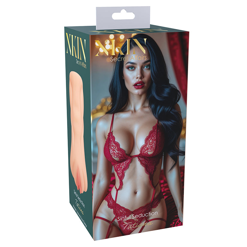 Xkin Secret Affairs Masturbator Tatiana Flesh, realistic textured male pleasure sleeve