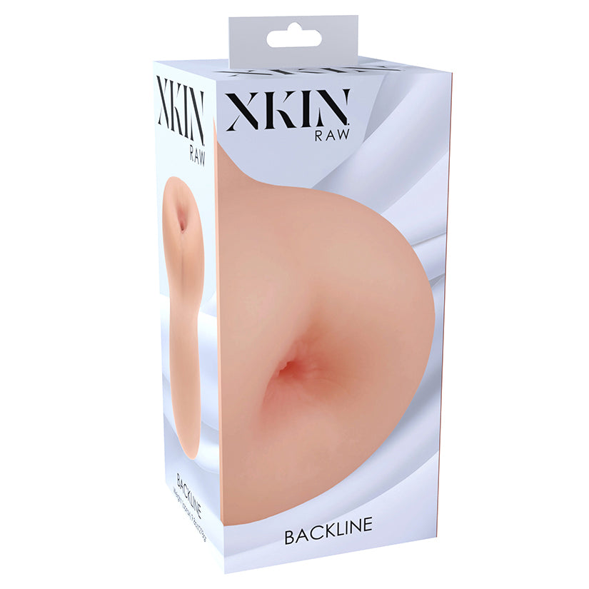 Xkin RAW Masturbator Backline Flesh, realistic textured male pleasure sleeve