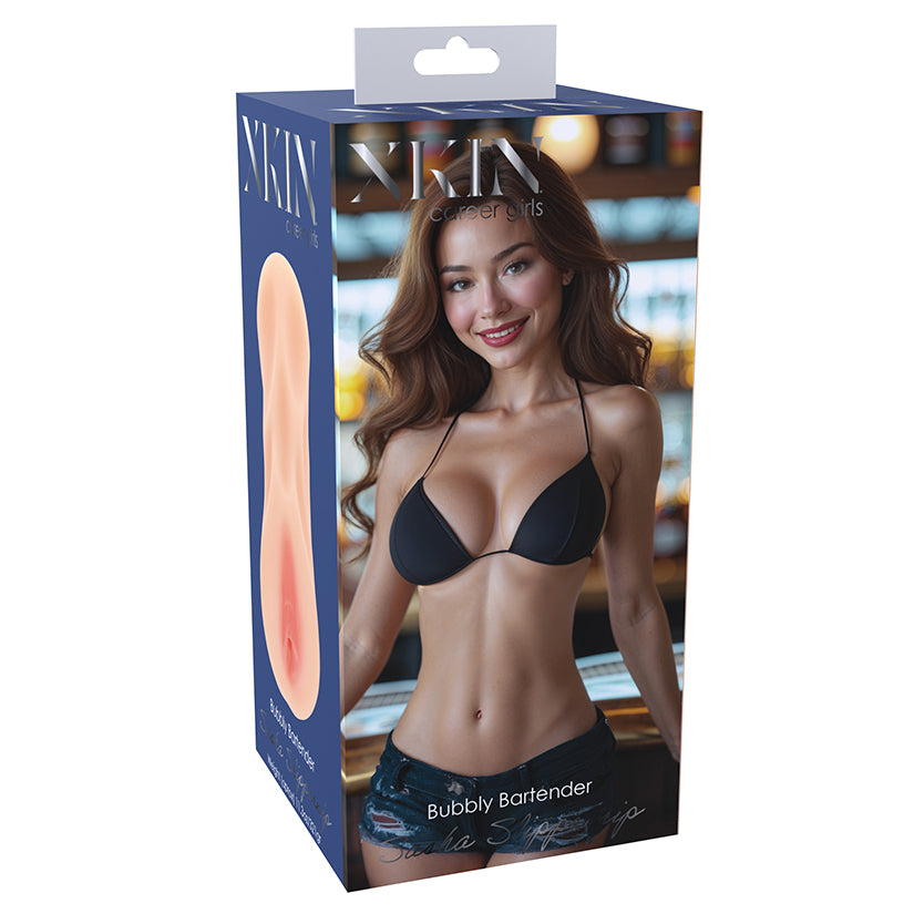 Xkin Career Girls Masturbator Sasha Slippernip Flesh, realistic male pleasure sleeve with detailed texture