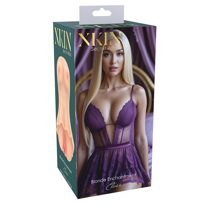 Xkin Secret Affairs Masturbator Elise Flesh, realistic skin-like male pleasure sleeve