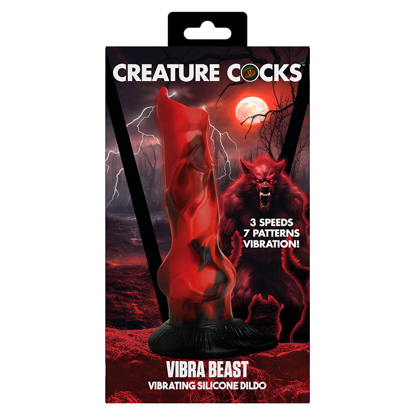Creature Cocks Vibra Beast Vibrating Silicone Dildo | Enhance Wellness & Pleasure – Shop Now