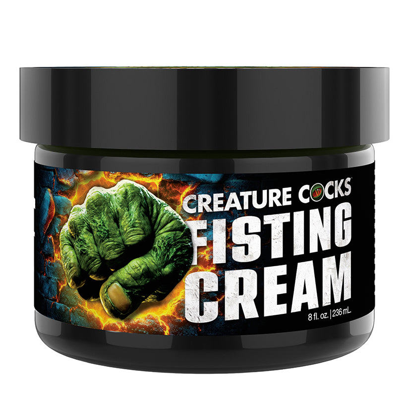 Creature Cocks fisting cream 8oz thick ultra glide lubricant jar