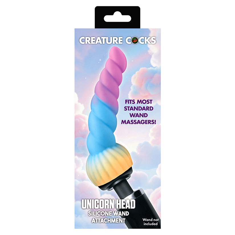 Creature Cocks unicorn silicone wand attachment