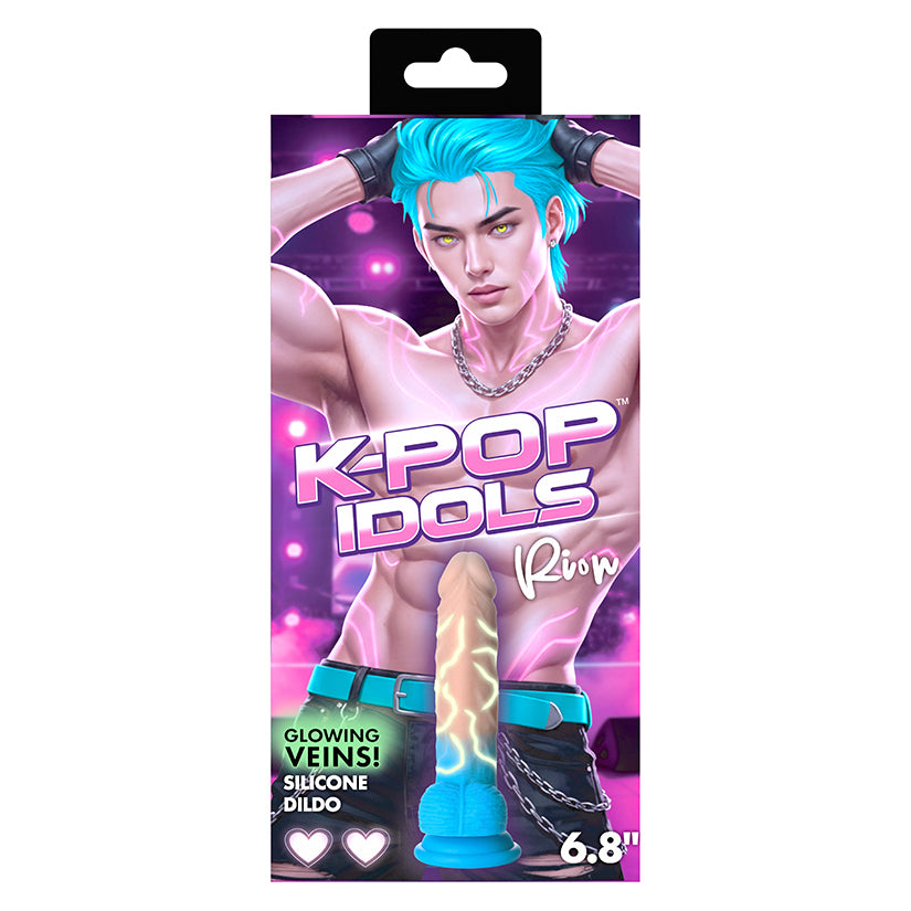 K-Pop Idols silicone dildo with balls number 3