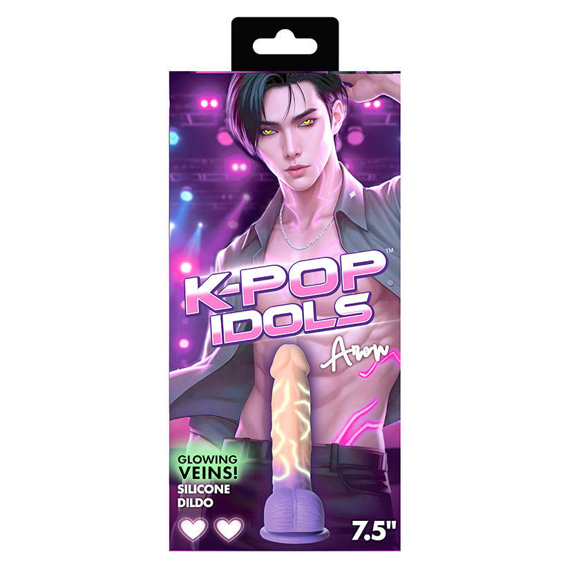 K-Pop Idols Aren silicone dildo with balls number 4
