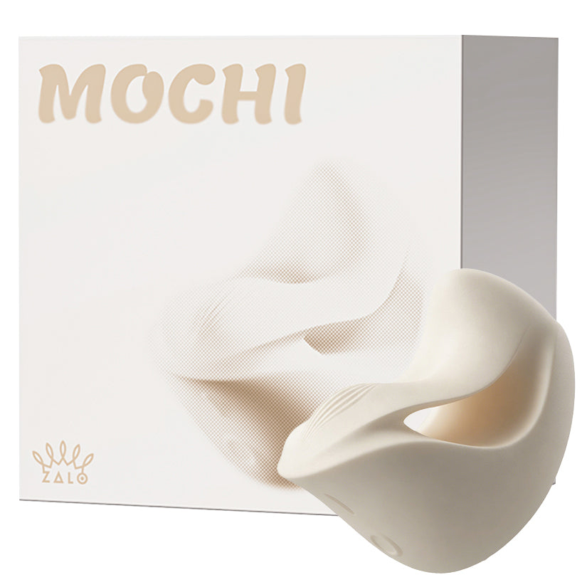 Zalo Mochi Ivory White clitoral suction stimulator