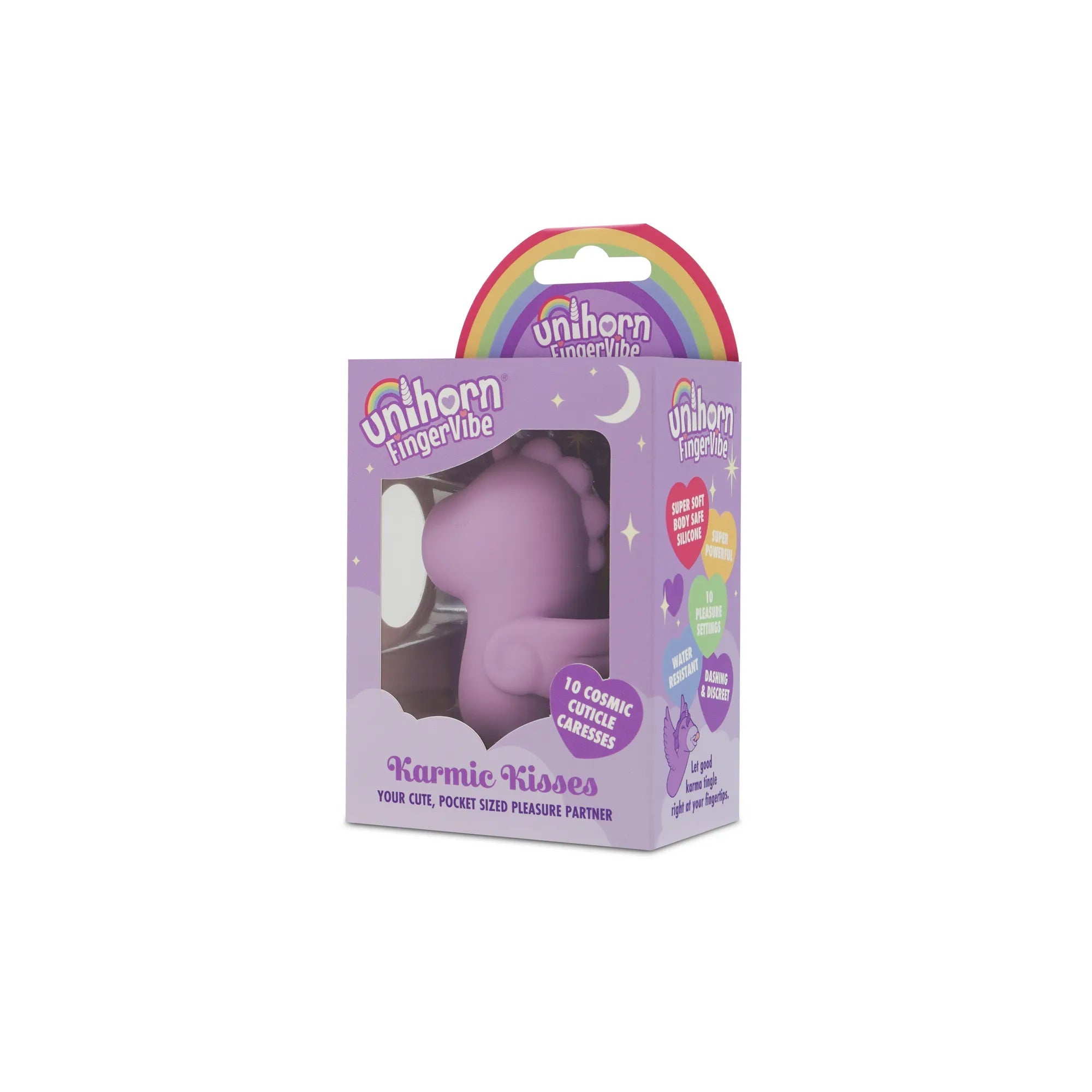 Unihorn Finger Vibe Tip n Tease | Flutter-Tongue Finger Vibrator